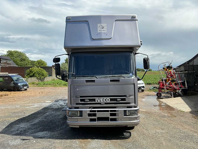 1992 iveco eurocargo paardenvrachtwagen mobilhome vrachtwagen - afbeelding 8 van  92
