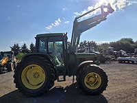 1992 john deere 6400 landbouwtractor met voorlader - afbeelding 6 van  8
