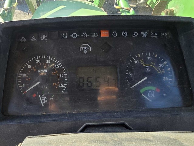 1992 john deere 6400 landbouwtractor met voorlader - afbeelding 8 van  8