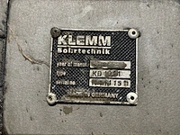 1992 klem kr806d horizontale boormachine - afbeelding 39 van  44
