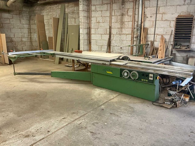 1992 magic msw paneelcirkelzaagmachine - afbeelding 2 van  8