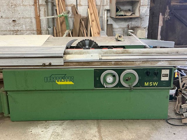 1992 magic msw paneelcirkelzaagmachine - afbeelding 3 van  8