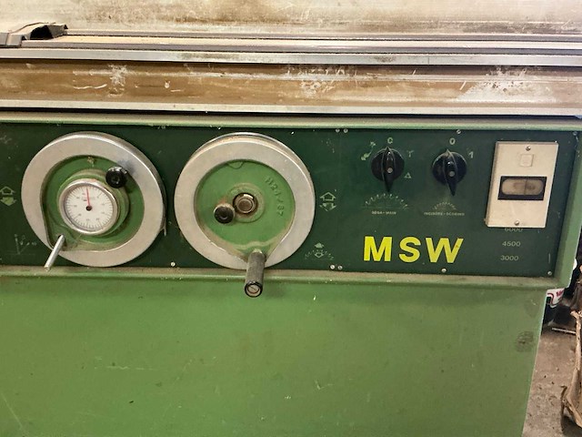 1992 magic msw paneelcirkelzaagmachine - afbeelding 5 van  8