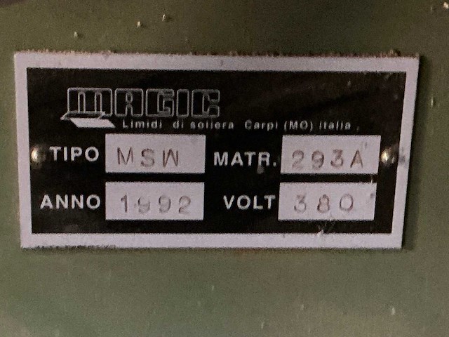 1992 magic msw paneelcirkelzaagmachine - afbeelding 8 van  8