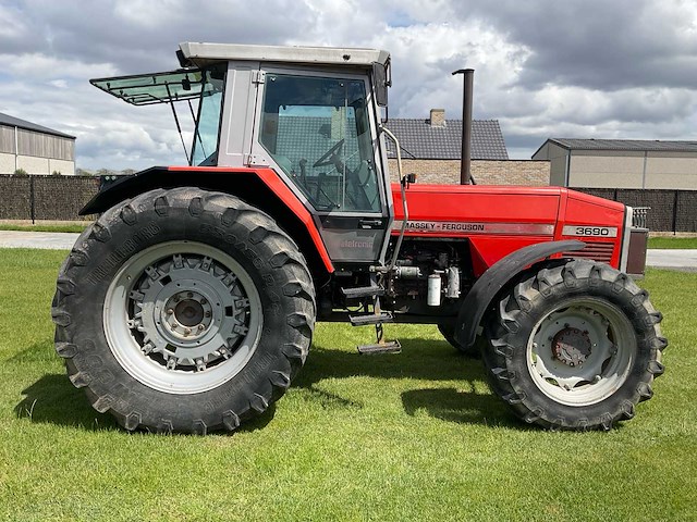 1992 massey ferguson 3690 vierwielaangedreven landbouwtractor - afbeelding 23 van  26