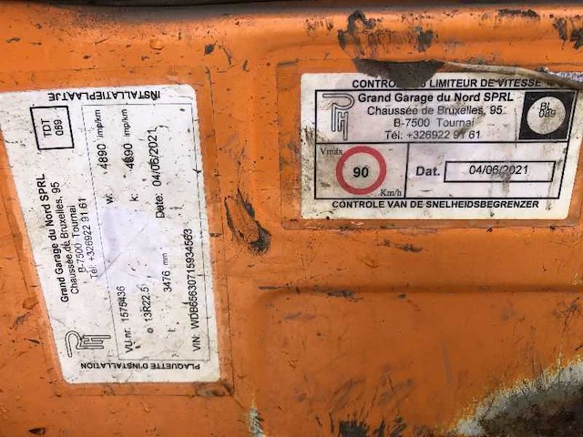 1992 mercedes-benz 1922 ak truck - afbeelding 14 van  27
