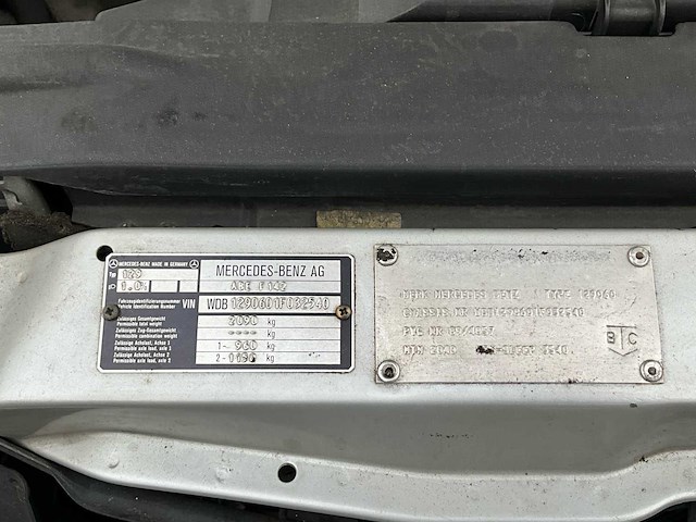 1992 mercedes-benz 300 sl - afbeelding 8 van  40