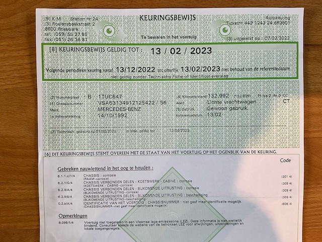 1992 mercedes-benz mb 100 d-t marktwagen foodtruck - afbeelding 14 van  24