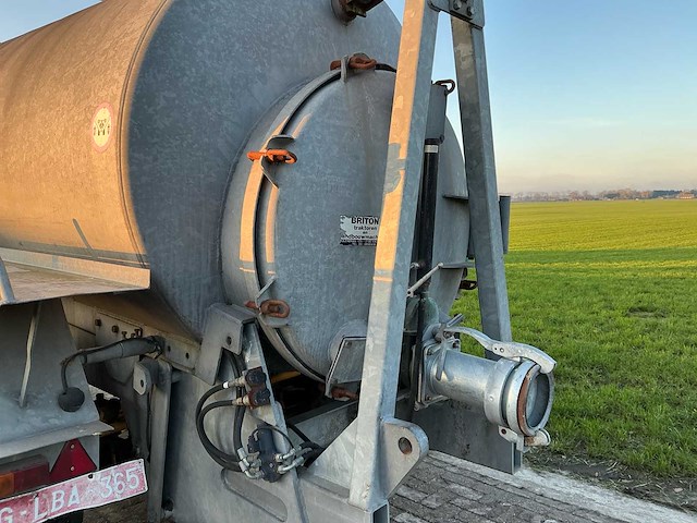 1992 peecon 10000 mesttank - afbeelding 4 van  21