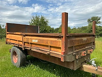 1992 peecon 6000 landbouwkipwagen – hydraulisch kippend - afbeelding 5 van  18