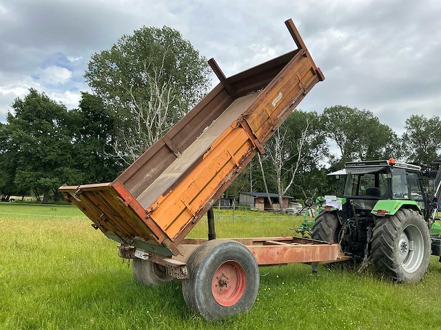 1992 peecon 6000 landbouwkipwagen – hydraulisch kippend - afbeelding 1 van  18