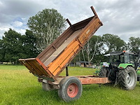 1992 peecon 6000 landbouwkipwagen – hydraulisch kippend - afbeelding 1 van  18
