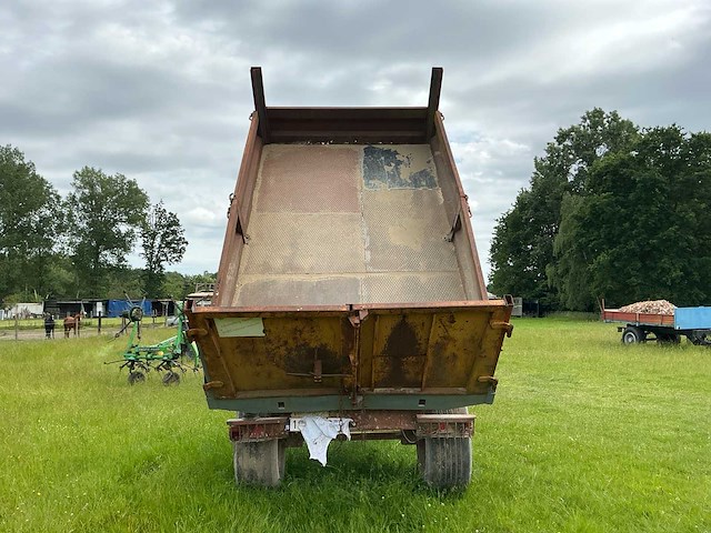 1992 peecon 6000 landbouwkipwagen – hydraulisch kippend - afbeelding 11 van  18