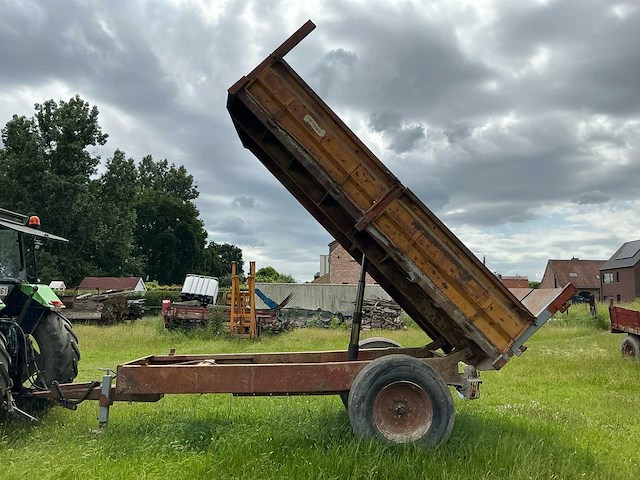 1992 peecon 6000 landbouwkipwagen – hydraulisch kippend - afbeelding 14 van  18