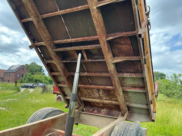 1992 peecon 6000 landbouwkipwagen – hydraulisch kippend - afbeelding 15 van  18