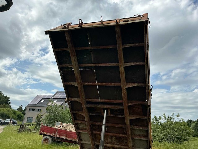 1992 peecon 6000 landbouwkipwagen – hydraulisch kippend - afbeelding 16 van  18