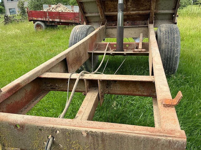 1992 peecon 6000 landbouwkipwagen – hydraulisch kippend - afbeelding 17 van  18
