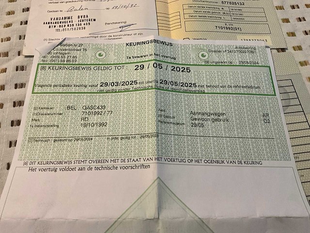 1992 rd aanhangwagen - afbeelding 20 van  31