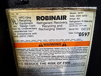 1992 robinair 34701 airco test- en vulapparaat - afbeelding 4 van  4