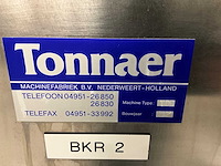 1992 tonnaer tde horizontale mengmachine - afbeelding 2 van  10