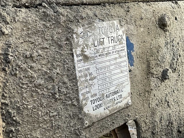 1992 toyota 625fdf25 vorkheftruck - afbeelding 13 van  23