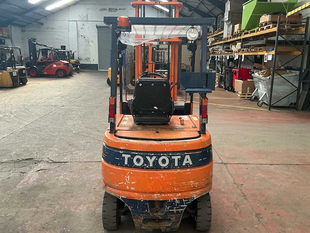 1992 toyota fbm25 vorkheftruck - afbeelding 10 van  15