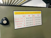 1992 vertongen f01 profielfreesmachine - afbeelding 5 van  5