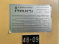 1992 vg / constant philips f-455 combi breedbandschuurmachine - afbeelding 1 van  7