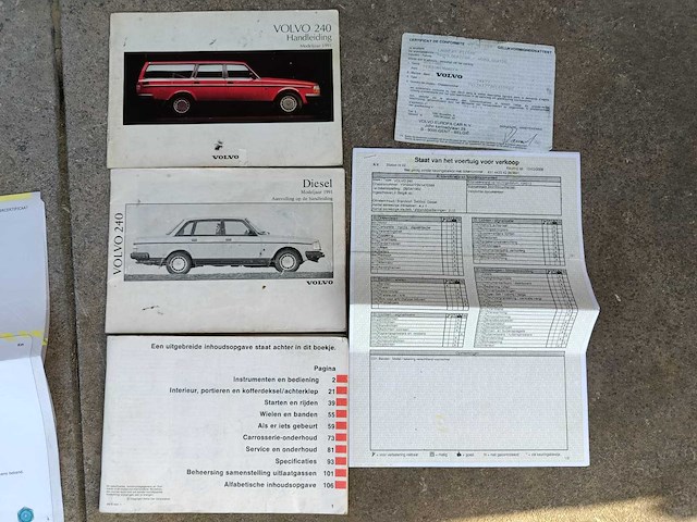 1992 volvo 240 gl personenauto/oldtimer - afbeelding 24 van  59