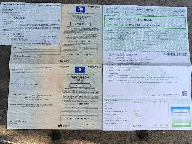 1992 volvo 240 gl personenauto/oldtimer - afbeelding 26 van  59