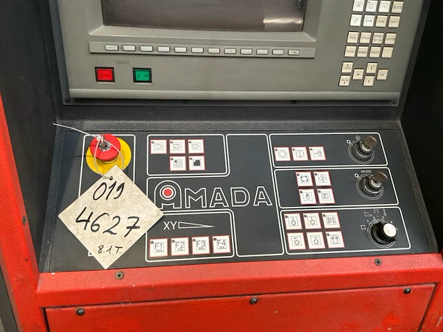 1993 amada arcade 210 cnc gereviseerd pons- én nibbelmachine - afbeelding 2 van  18
