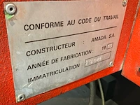 1993 amada arcade 210 cnc gereviseerd pons- én nibbelmachine - afbeelding 9 van  18