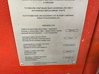 1993 amada arcade 210 cnc gereviseerd pons- én nibbelmachine - afbeelding 10 van  18