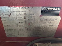 1993 behringer hbp360n metalen horizontale bandzaagmachine - afbeelding 2 van  3