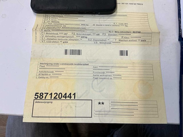 1993 blomenröhr hw 3500 bt aanhangwagen - afbeelding 7 van  19