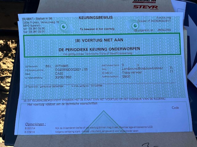 1993 case 1455 xl - afbeelding 28 van  34