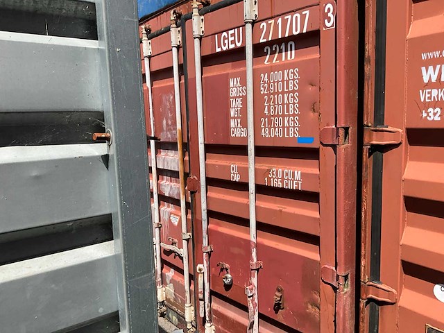 1993 cronos jindo js-d24cr-a zeecontainer - afbeelding 1 van  18