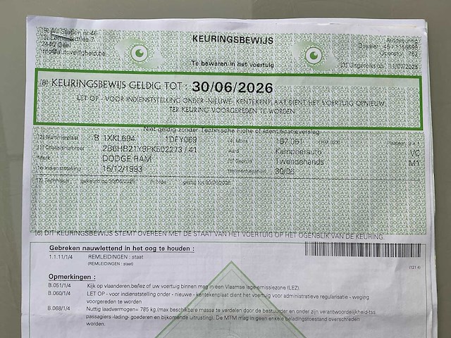 1993 dodge ram kampeerwagen - afbeelding 26 van  36