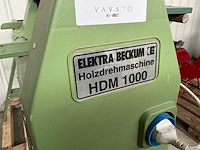 1993 elektra beckum hdm 1000 draaibank - afbeelding 3 van  6