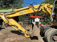1993 etec 812 banden graafmachine - afbeelding 1 van  3