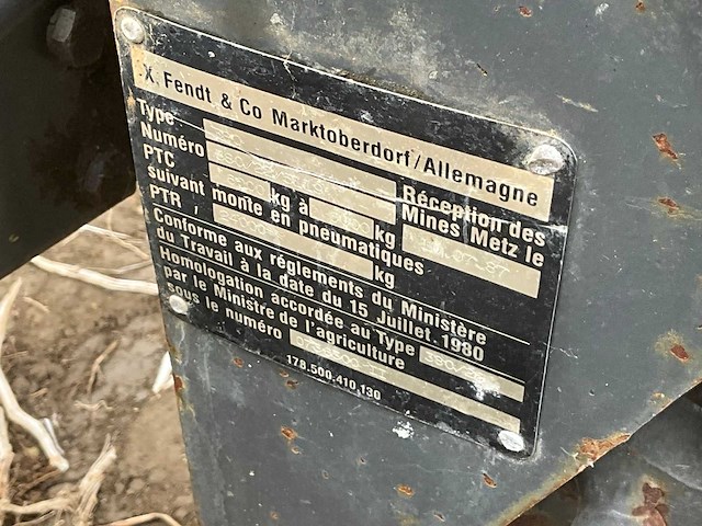 1993 fendt 380 gta - afbeelding 20 van  38