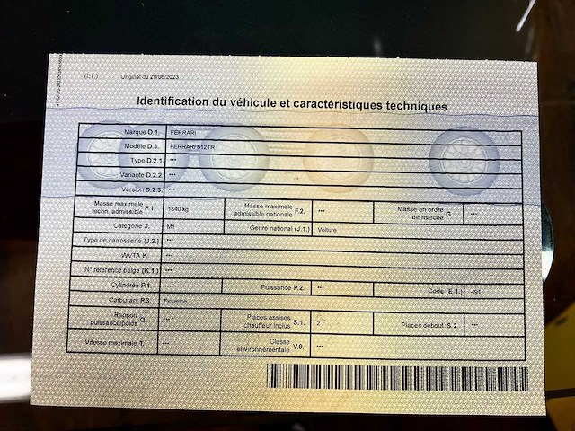 1993 ferrari 512 tr auto - afbeelding 51 van  65