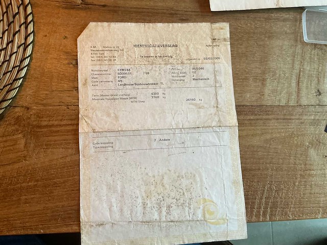 1993 ford 640 sle-_ dt tweewielaangedreven landbouwtractor - afbeelding 18 van  28