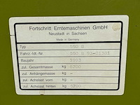 1993 fortschritt 550 b balenpers - afbeelding 2 van  25