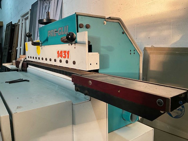 1993 holzher pre glu 1431 randlijmmachine - afbeelding 4 van  22