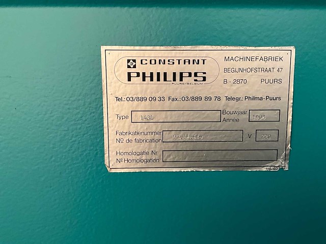 1993 holzher pre glu 1431 randlijmmachine - afbeelding 7 van  22