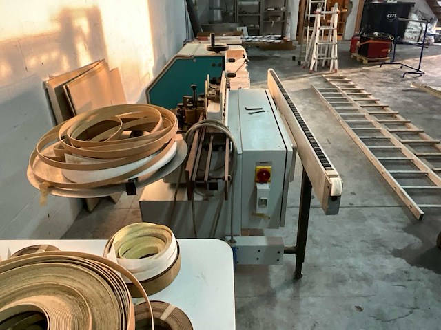 1993 holzher pre glu 1431 randlijmmachine - afbeelding 19 van  22