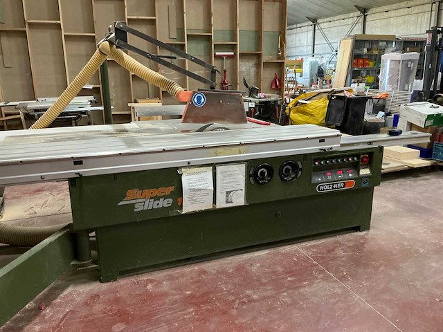1993 holzher superslide 1245 paneelcirkelzaagmachine - afbeelding 7 van  14