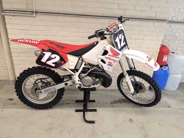 1993 honda cr250 moto cross - afbeelding 4 van  14