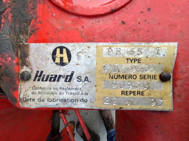 1993 huard/ kuhn d4940 ploeg - afbeelding 6 van  6